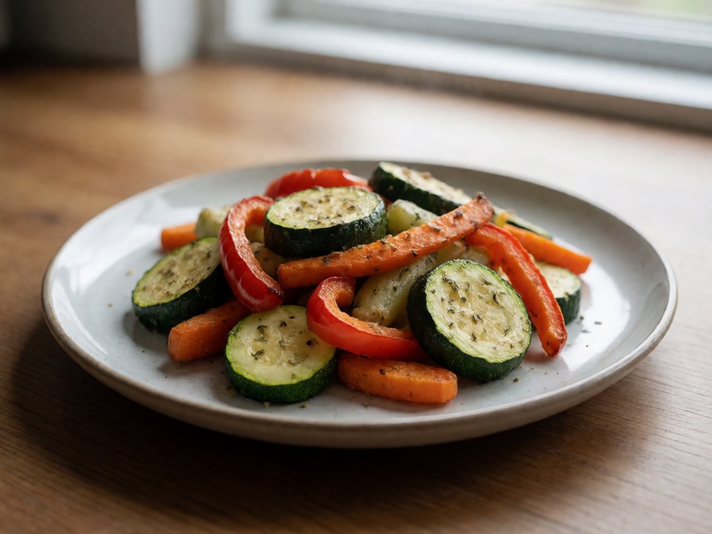 Airfryer-Röstgemüse mit Kräutern