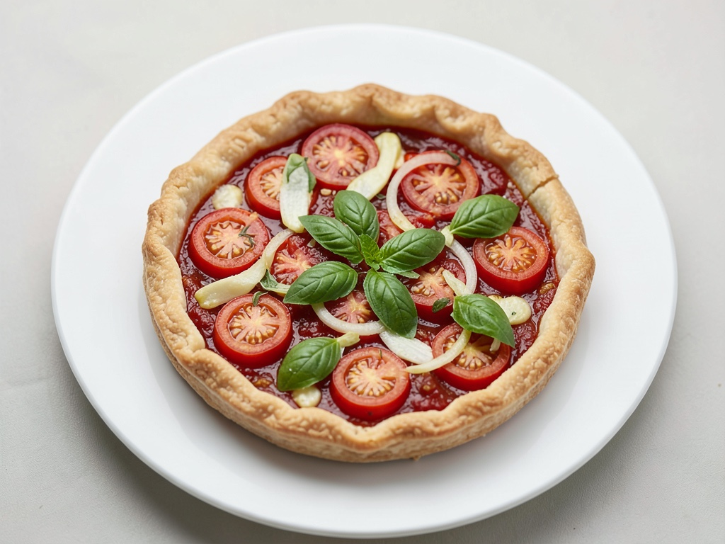 Herzhafte Tomatentarte