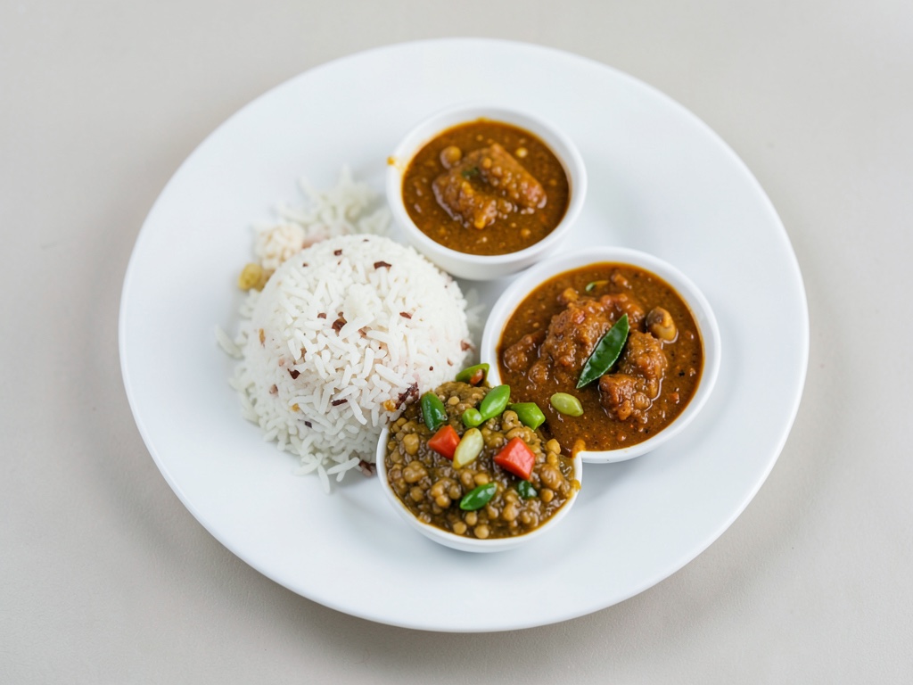 Idli mit Kokosnuss-Chutney