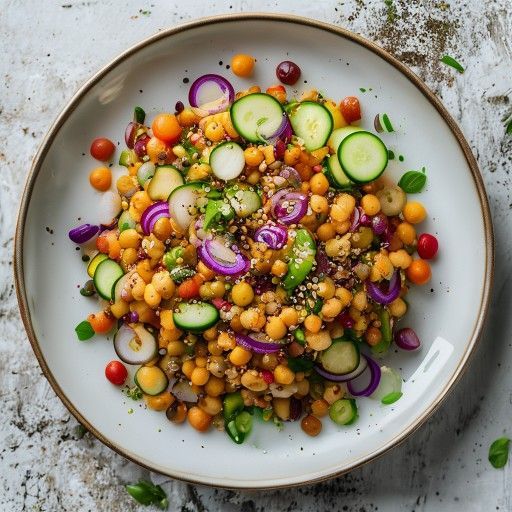 Insalata di fagioli con paprika affumicata e limone