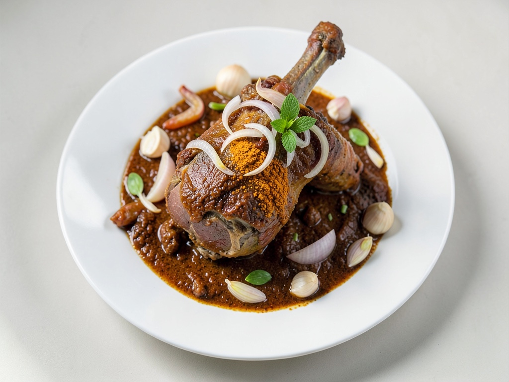 Jamaikanisches Curry Ziegenfleisch