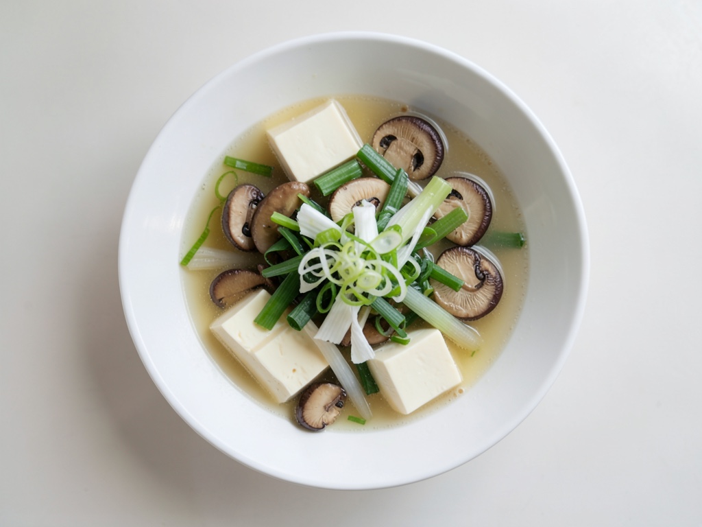 Sopa japonesa de tofu