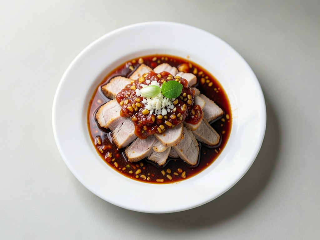 Jeyuk Bokkeum (Gewürztes Schweinefleisch)
