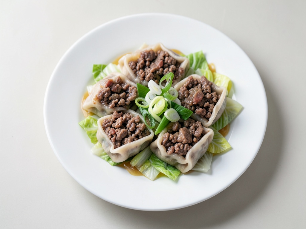 Jiaozi (Chinesische Teigtaschen)