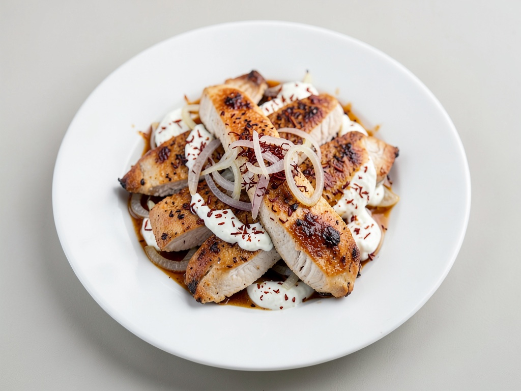 Joojeh Kebab (Hühnchen-Kebab mit Safran)