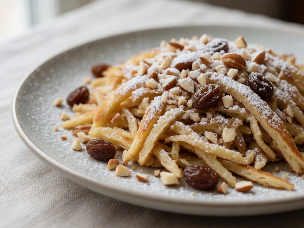 Knuspriger Kaiserschmarrn aus der Heißluftfritteuse