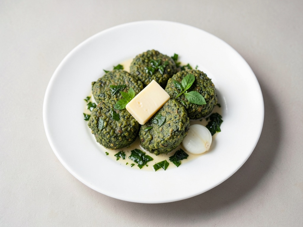 Knödel di spinaci soffici
