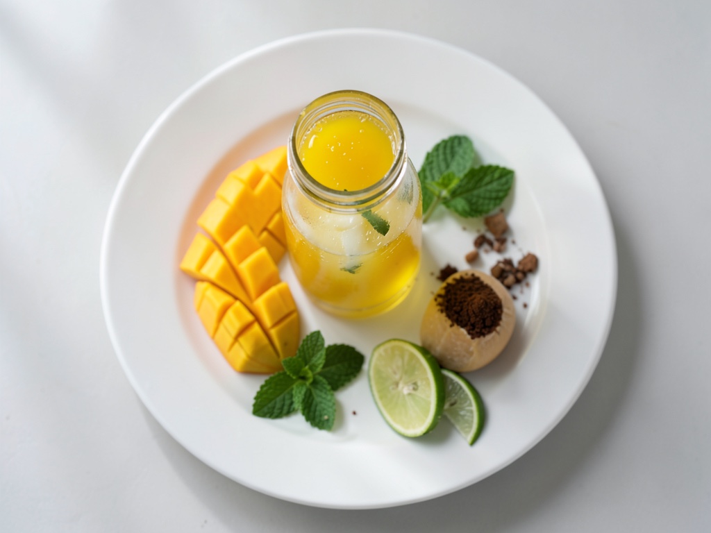 Mango-Mojito-Mocktail: Frisch & alkoholfrei