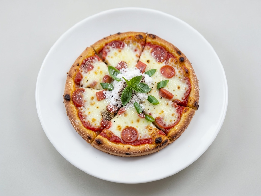 Ricetta per pizza low carb in tazza nel microonde - Pronta in 2 minuti