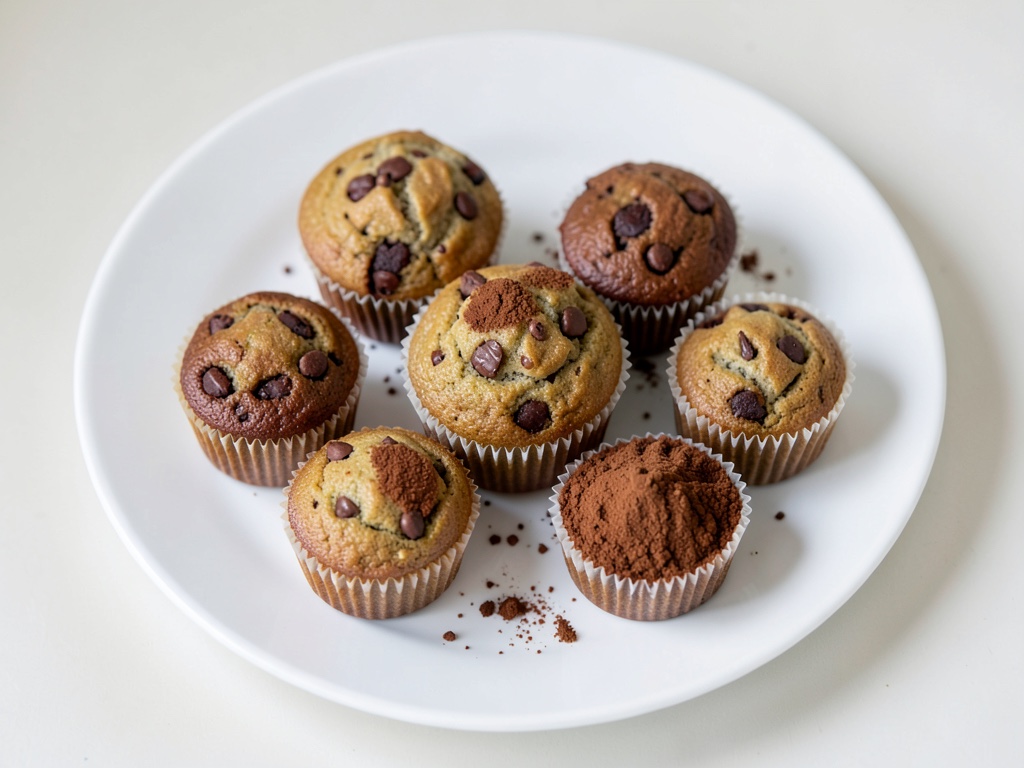 Rezept: Schokomuffins im Blumentopf mit Marzipanmöhre