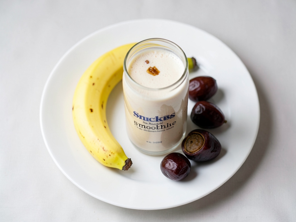 Snickers-Smoothie – Das Rezept für den Bananen-Erdnuss-Drink