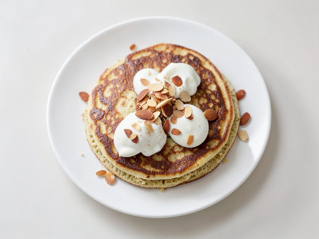 Keto-Pfannkuchen mit Mandelmehl