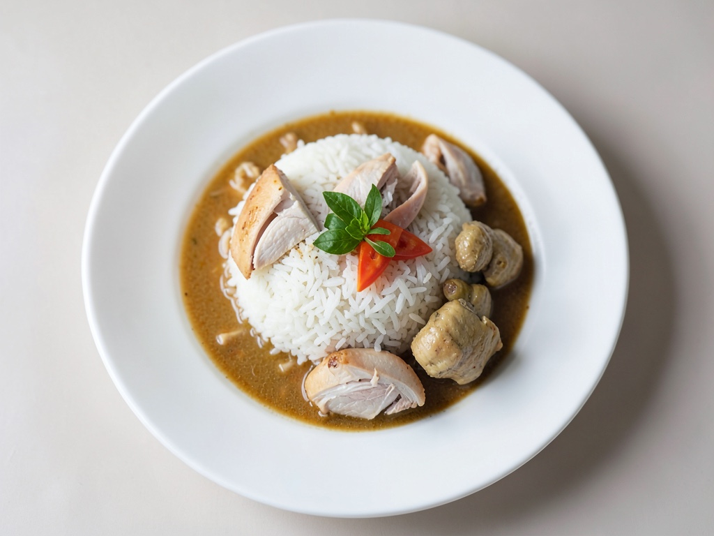 Khao Man Gai (Hühnchenreis)