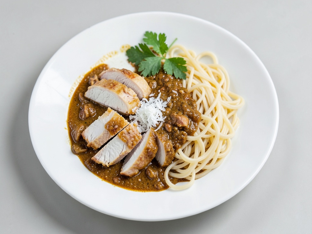 Khao Soi mit Hühnchen