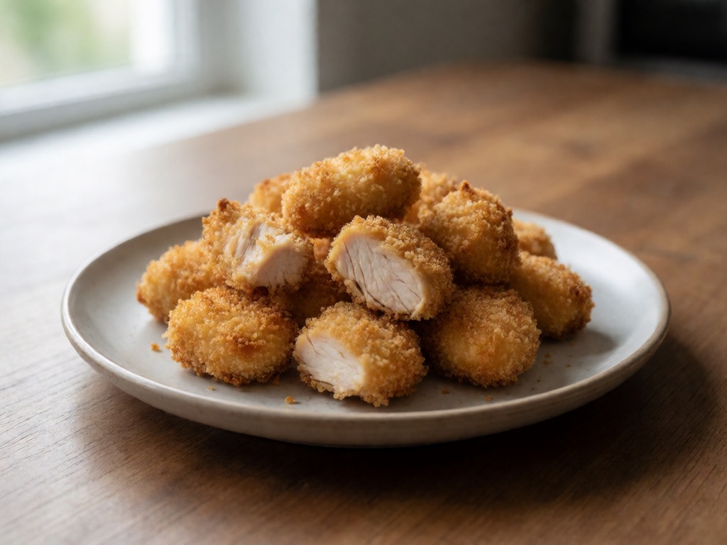 Kinderfreundliche Crispy Chicken Bites