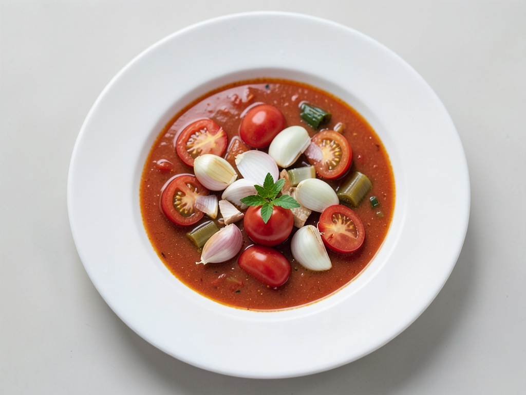 Sopa de tomate clásica