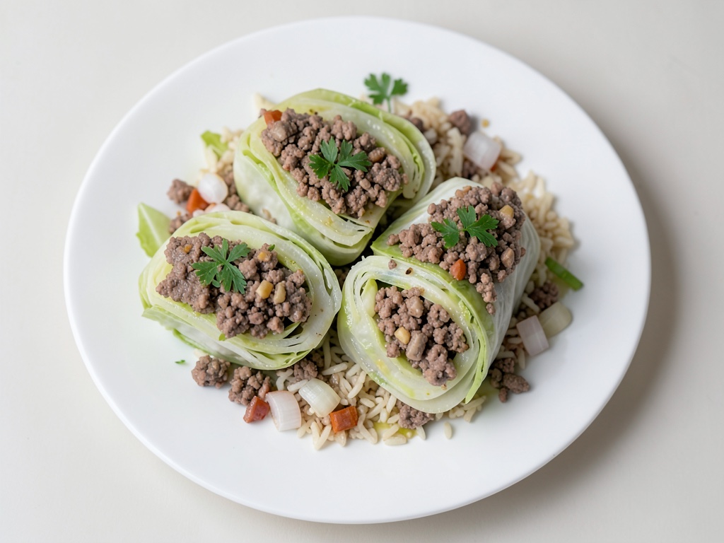 Kohlrouladen mit Hackfleisch