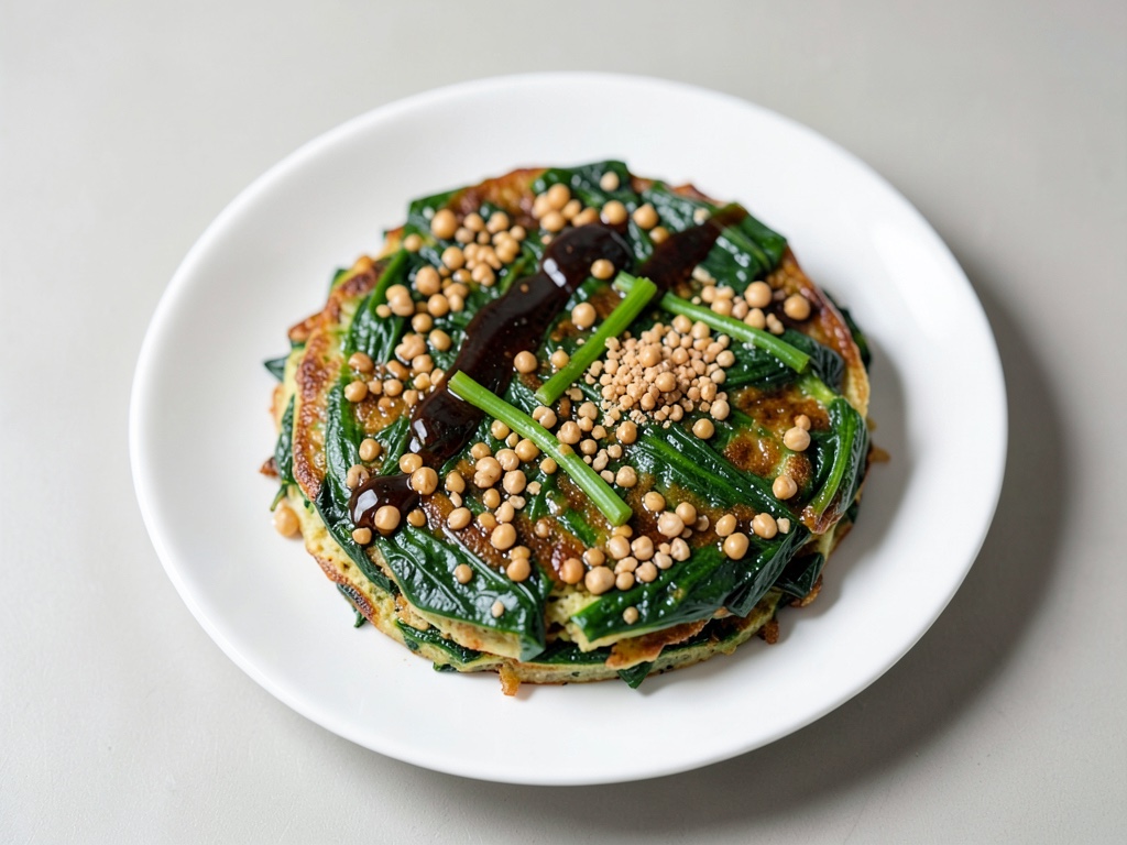 Pancake coreani agli spinaci (Sigeumchi Jeon)