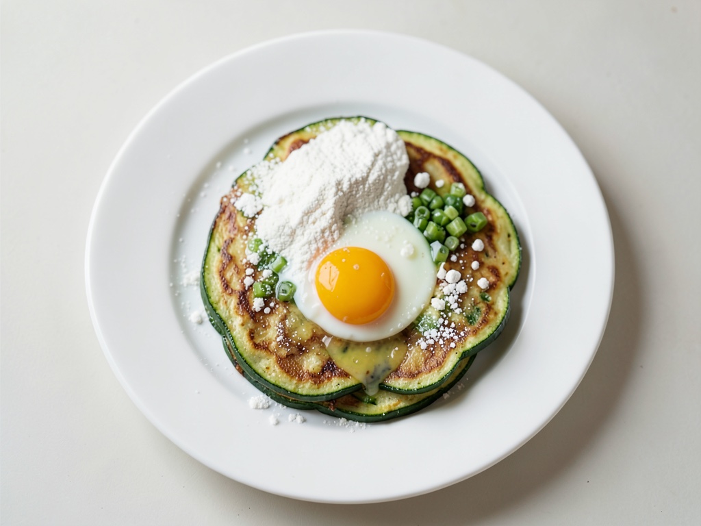 Koreanische Zucchini-Puffer (Zucchini Jeon)