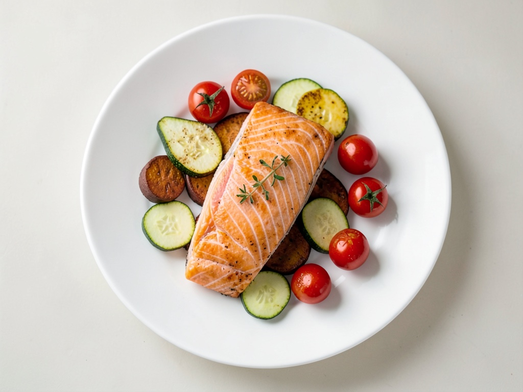 Lachs-Süßkartoffel Ofenblech