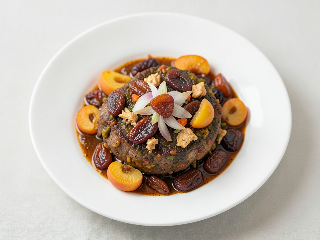 Lamm-Tajine mit Aprikosen