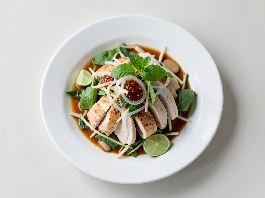 Larb Gai - Insalata di Pollo e Menta