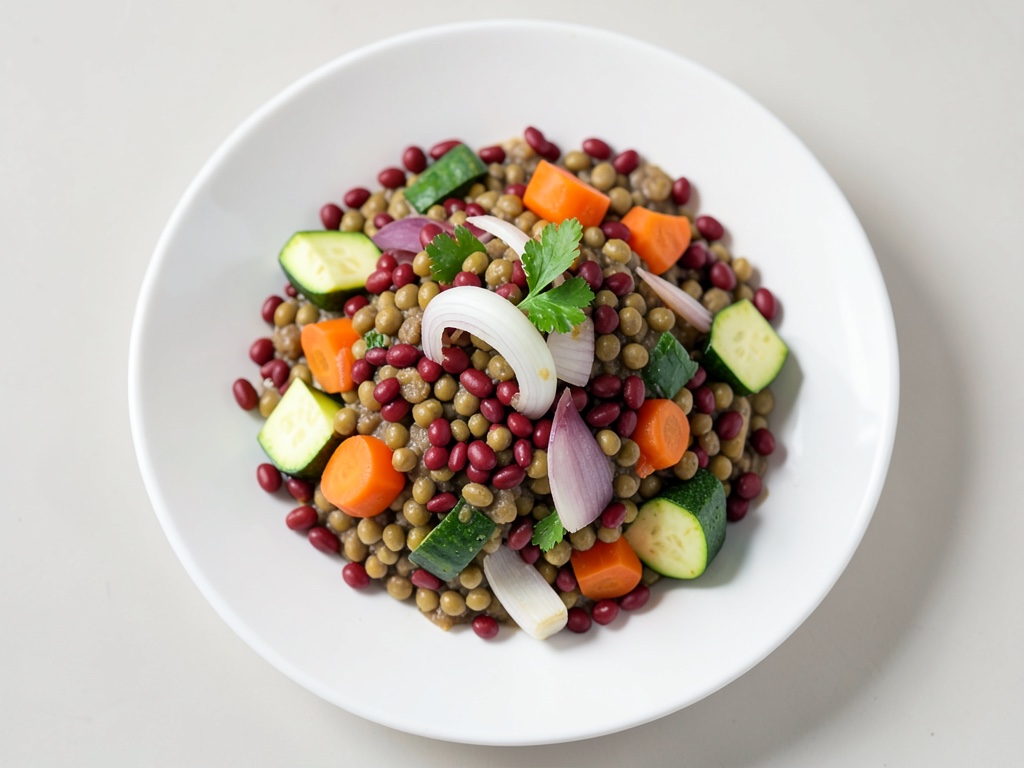 Guiso de lentejas con verduras
