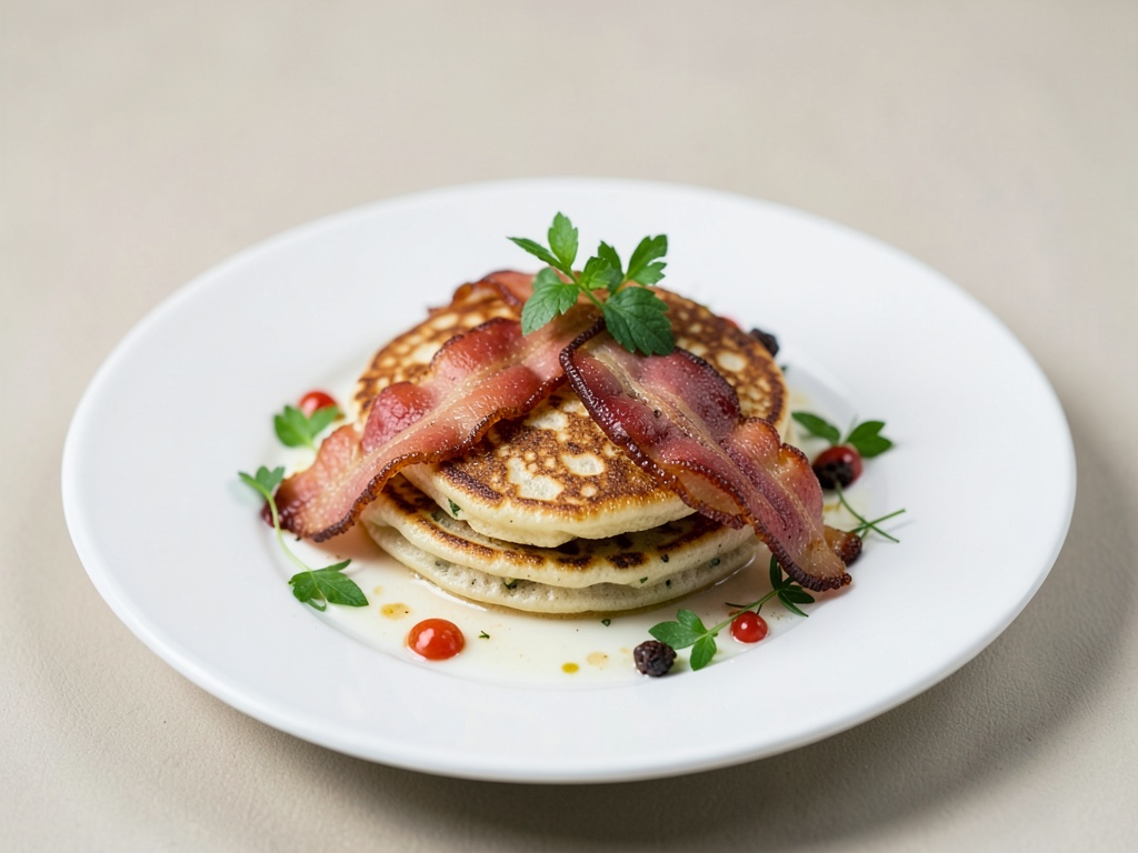 Äggakaka: Panqueques suecos con bacon crujiente