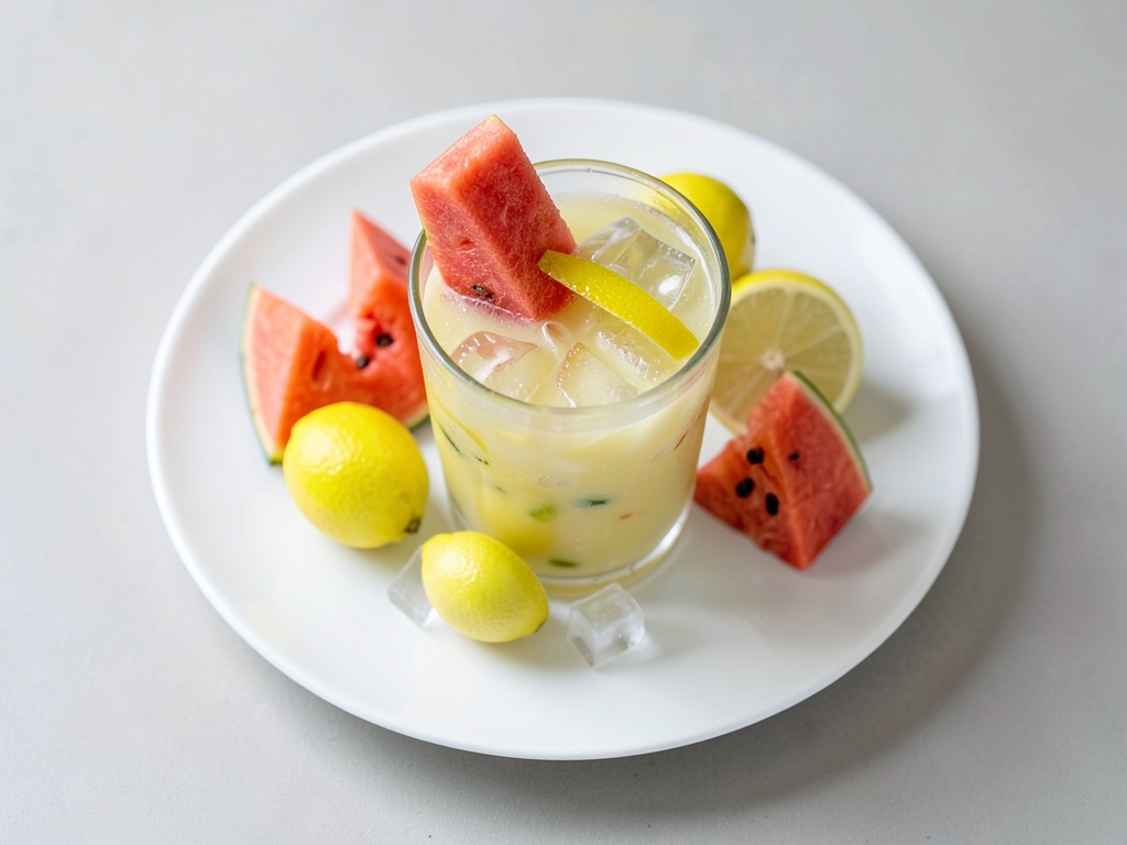 Alkoholfreier Melonen-Drink