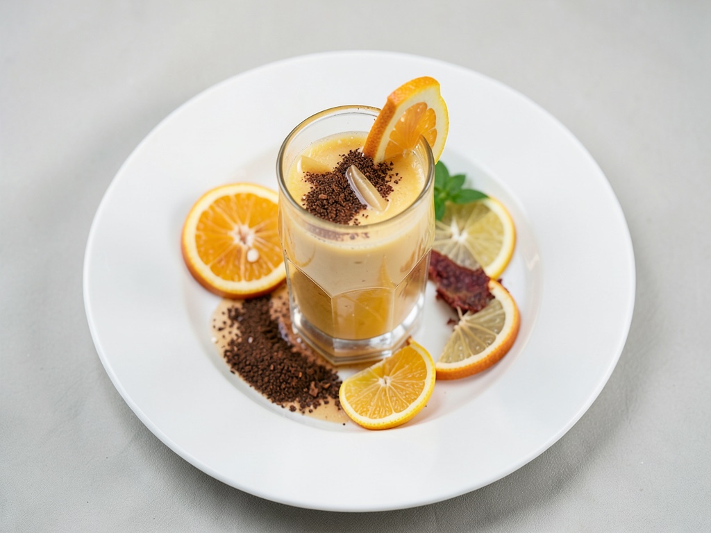 Amaretto-Orangen-Drink