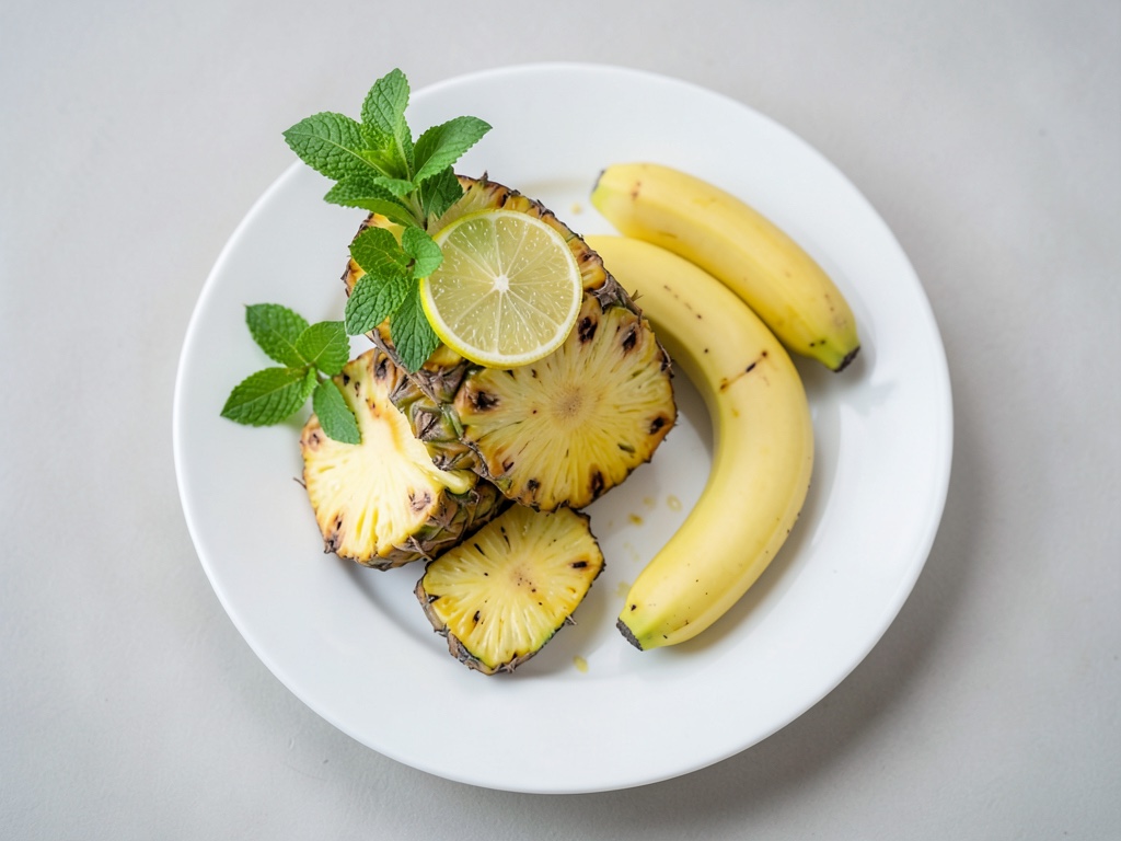 Ananas-Bananen-Cocktail
