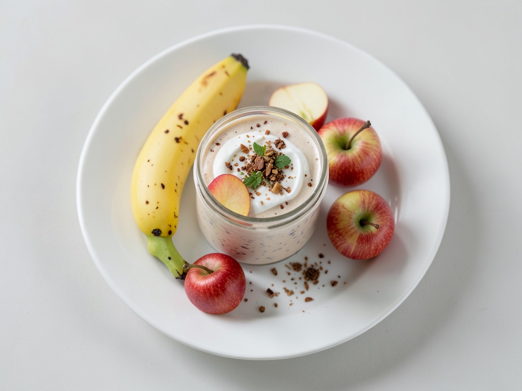 Apfel-Bananen-Shake
