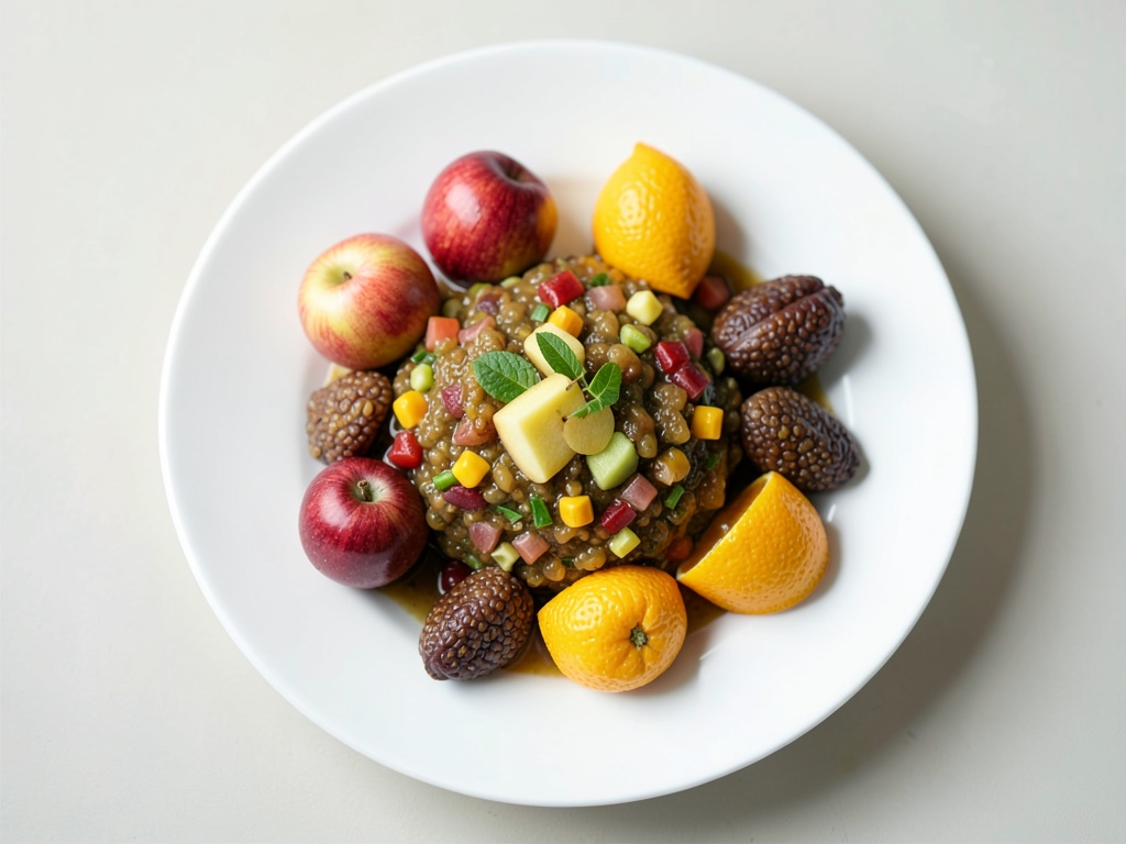Knuspriges Chutney aus Äpfeln und Feigen