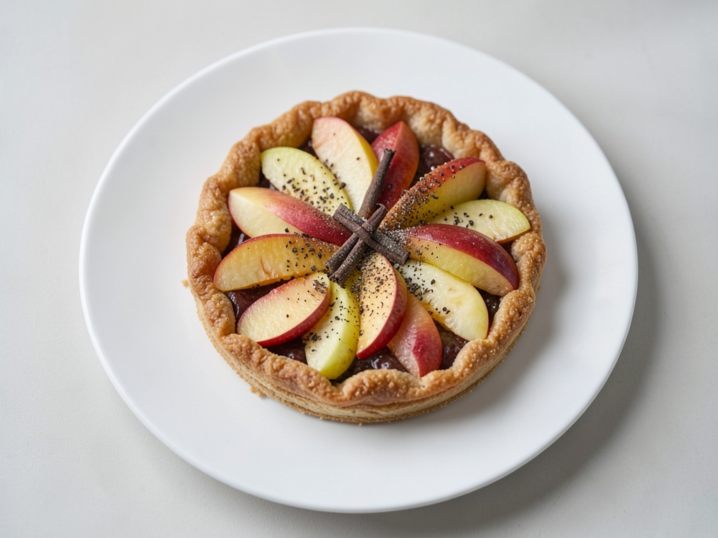 Galette croccante alle mele