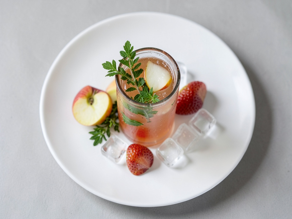 Apfel-Gin-Tonic