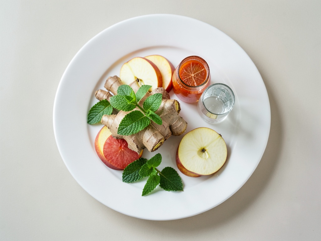 Apfel-Ingwer-Schorle