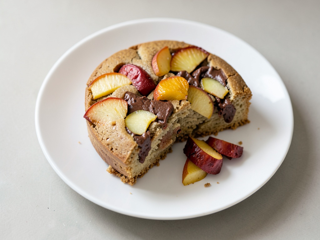 Saftiger Apfel-Karotten-Kuchen mit Schoko-Ananas-Topping