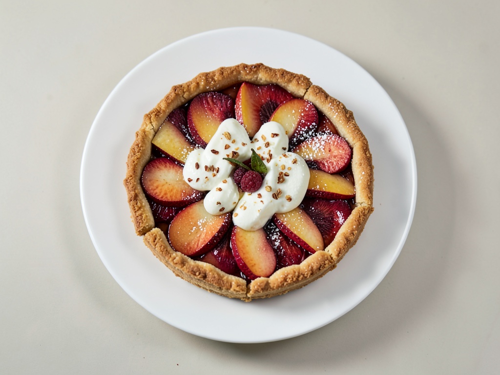 Tarte mit Apfelrosen