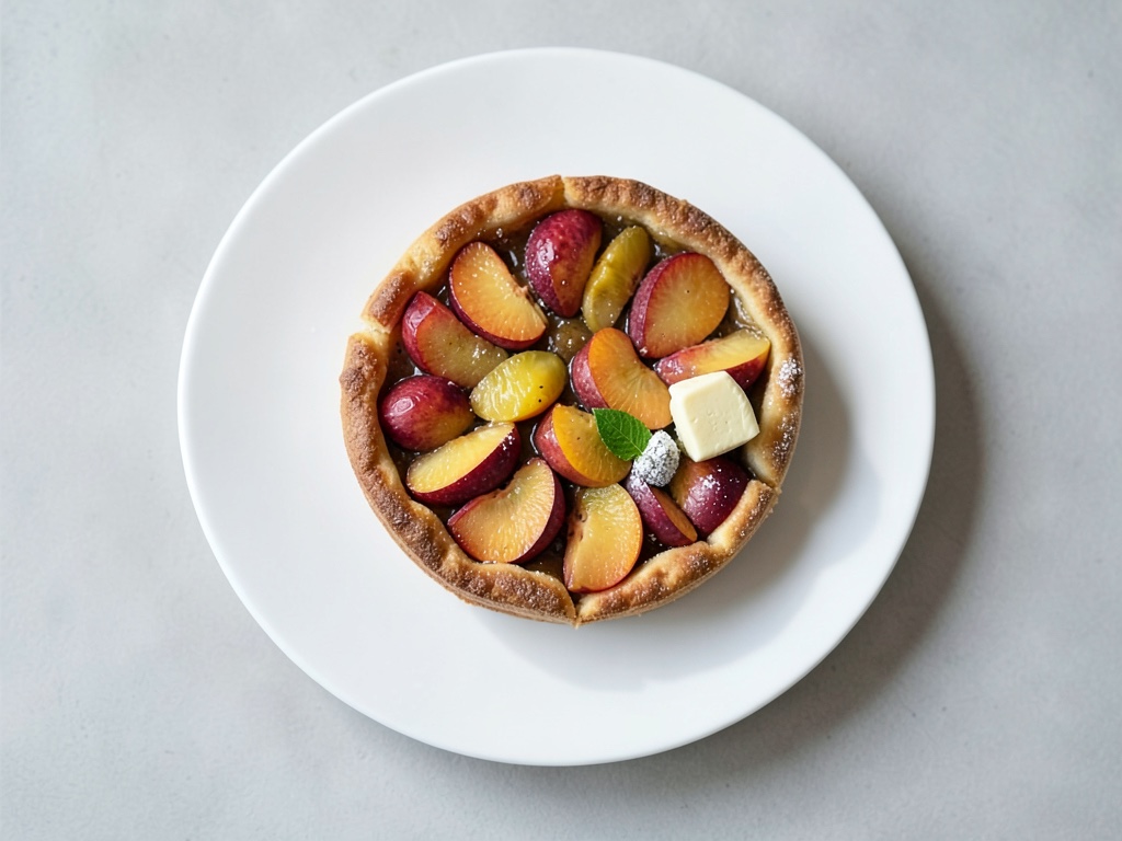 Knusprige Aprikosen-Tarte Tatin