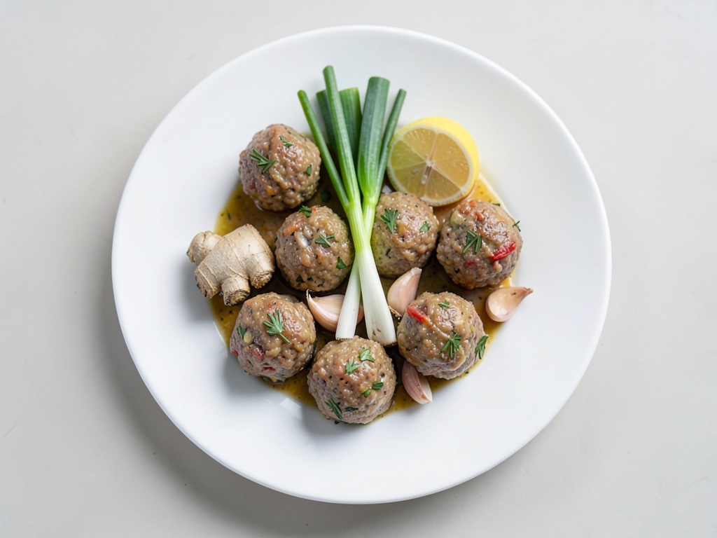 Boulettes de viande asiatiques