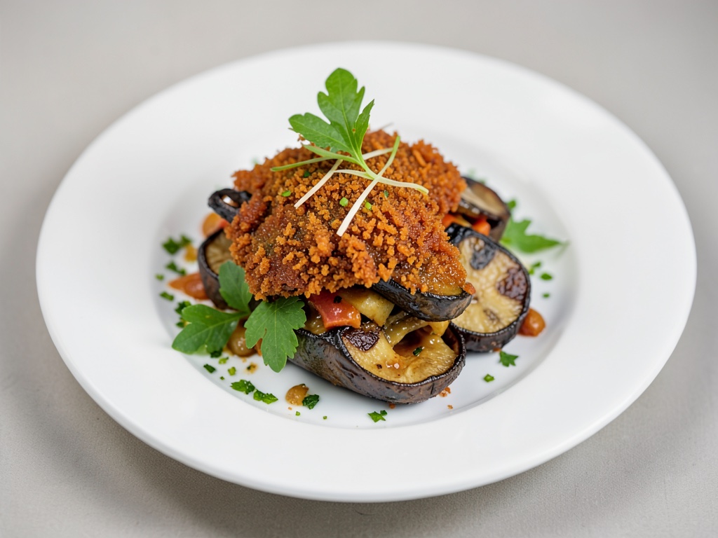 Melanzane Parmigiana croccanti