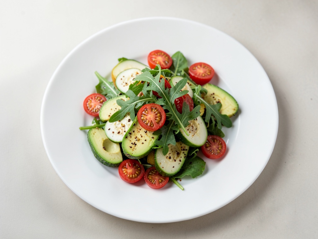 Insalata di avocado e cetriolo
