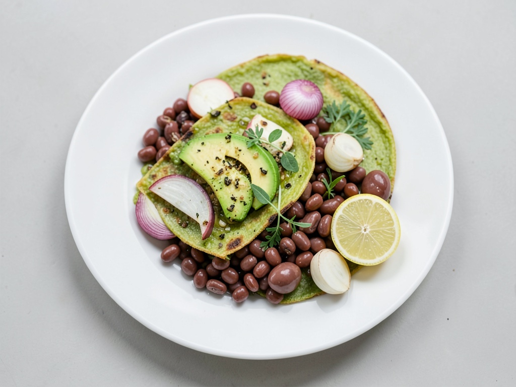 Burrito di carne e avocado