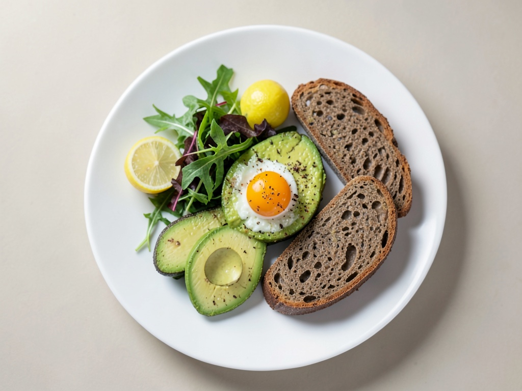 Tost de aguacate con huevo escalfado