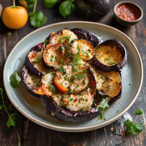 Crema di melanzane croccante (Baba Ganoush)