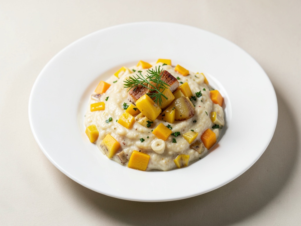 Cremige Bananen-Mango-Schale