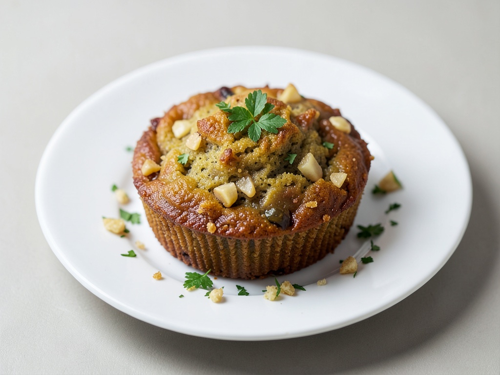 Knusprige Bananen-Nuss-Muffins