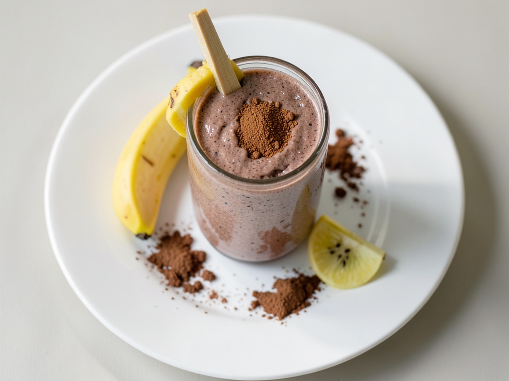 Bananen-Schoko-Drink