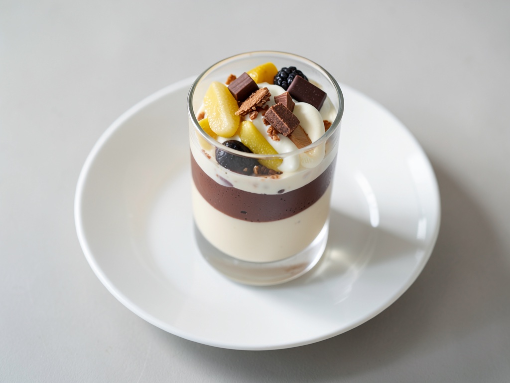 Bananen-Schoko-Trifle im Glas
