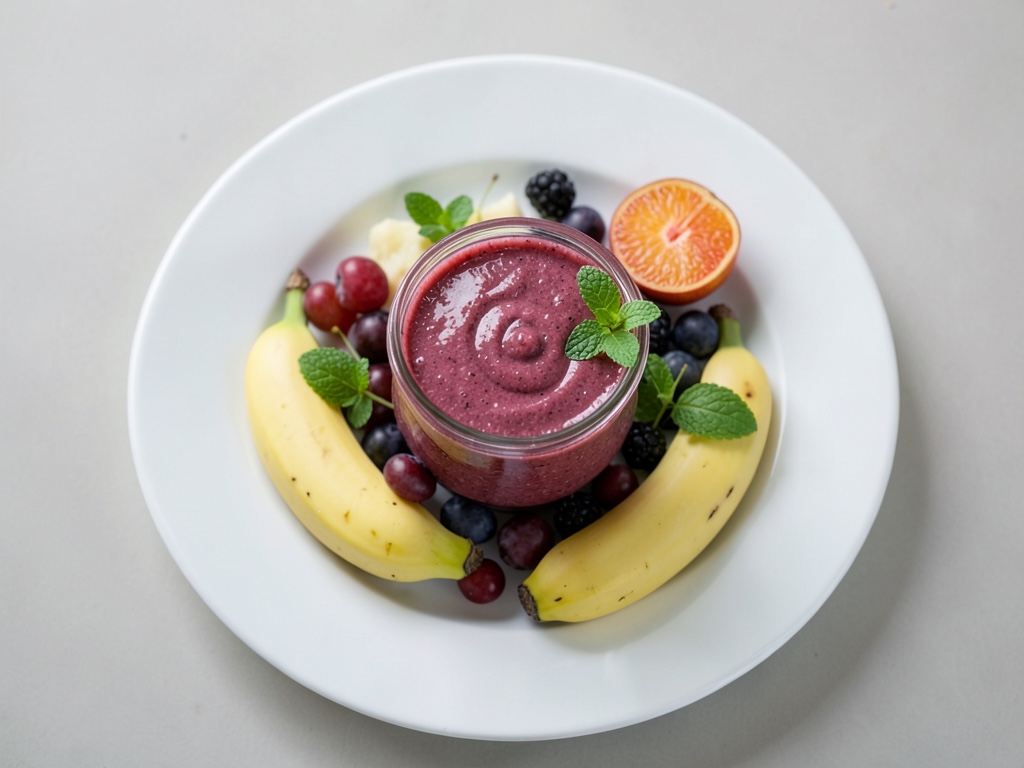 Beeren-Bananen-Smoothie